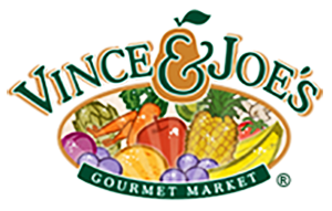 Vince and Joe's Gourmet Market logo